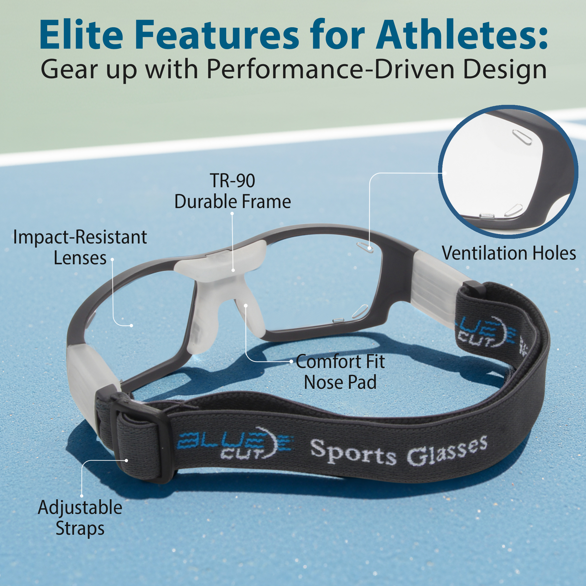 1026 משקפי מגן לספורט – תמונה 2